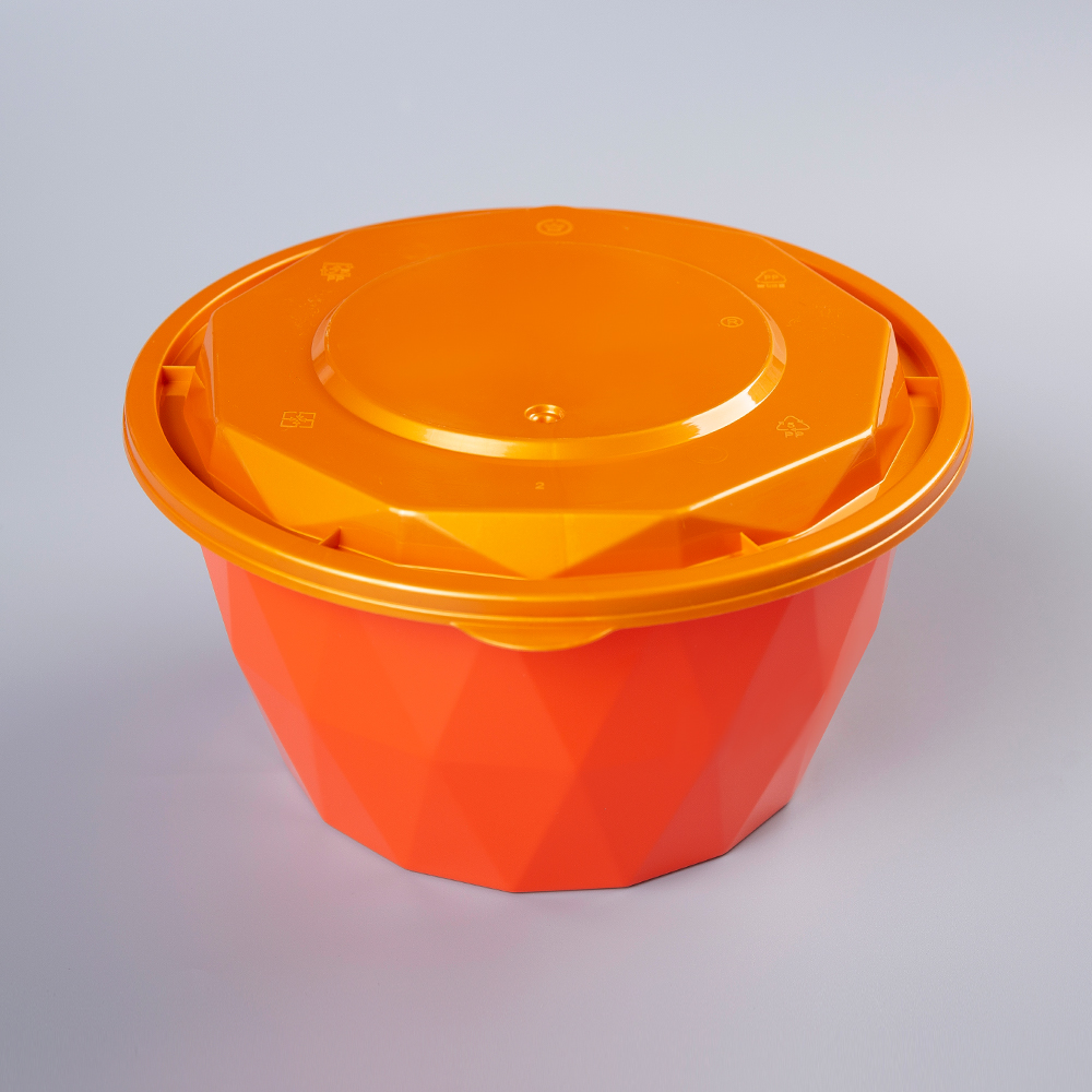 Plastic Round Lunch Box