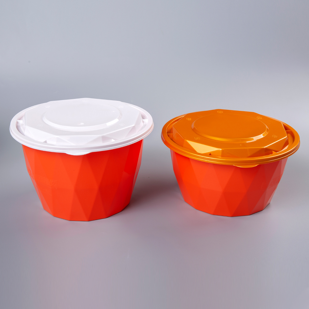 Plastic Round Lunch Box