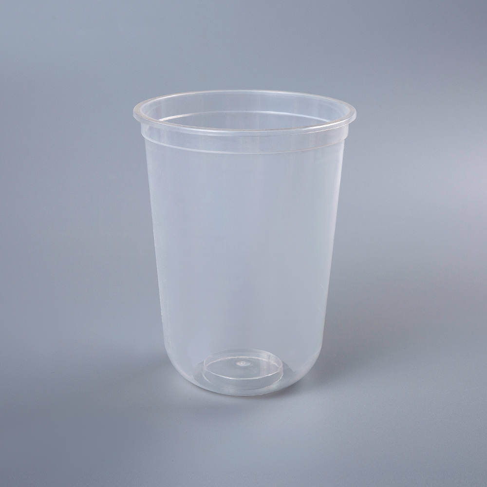 Plastic U-Shaped Cup