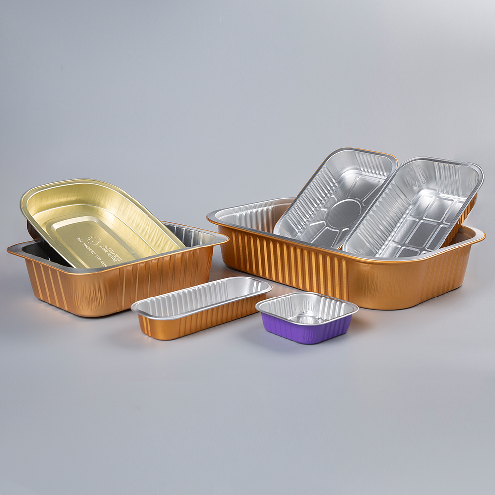 Aluminum Foil Rectangular Lunch Box