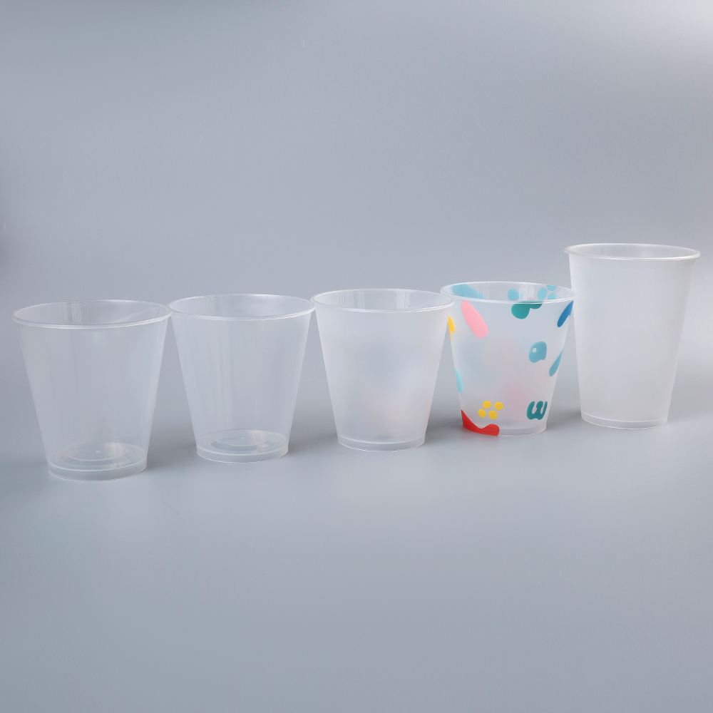 Molding Plastic Printed Beverage Cup Milk Tea Cup